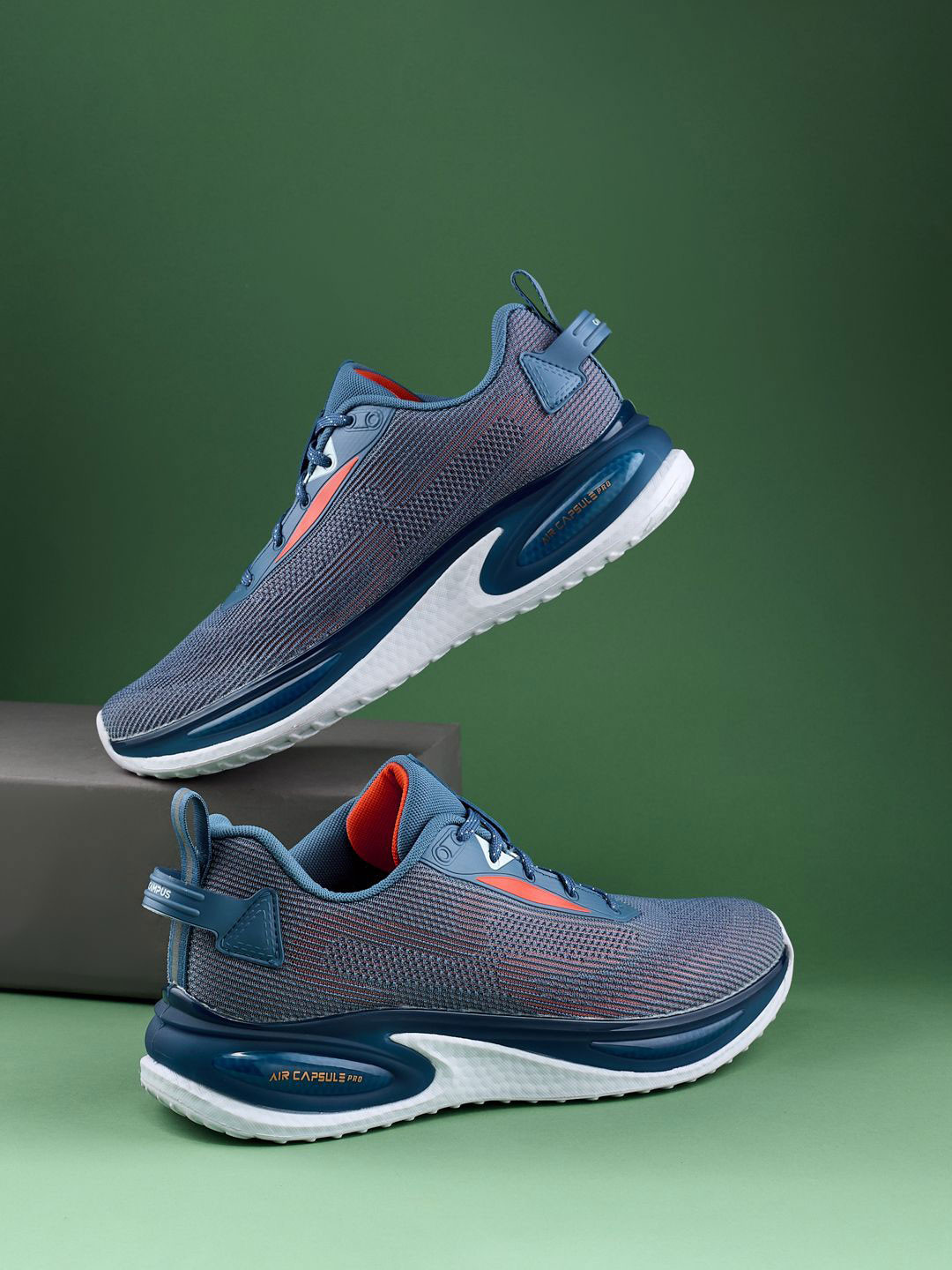 Campus Prexton Men Mesh Running Non-Marking Sports Shoes