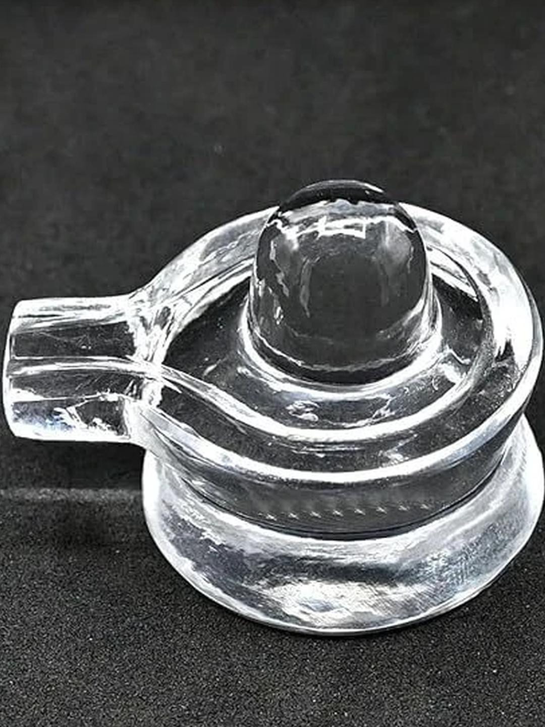 ASTRO-D Quartz Crystal Sphatik Lord Shiva Lingam