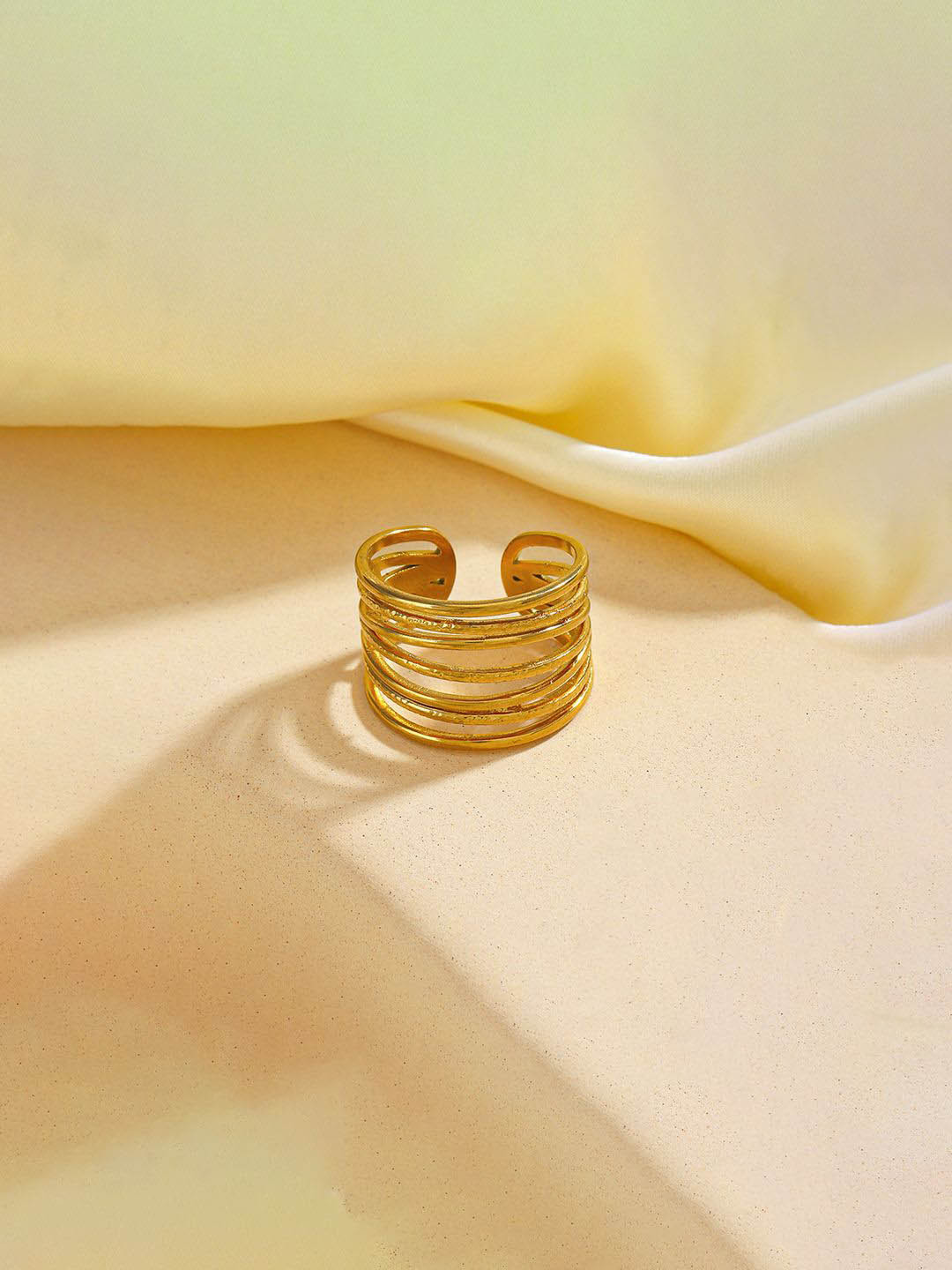 Designs & You Gold-Plated Anti-Tarnish Finger Ring