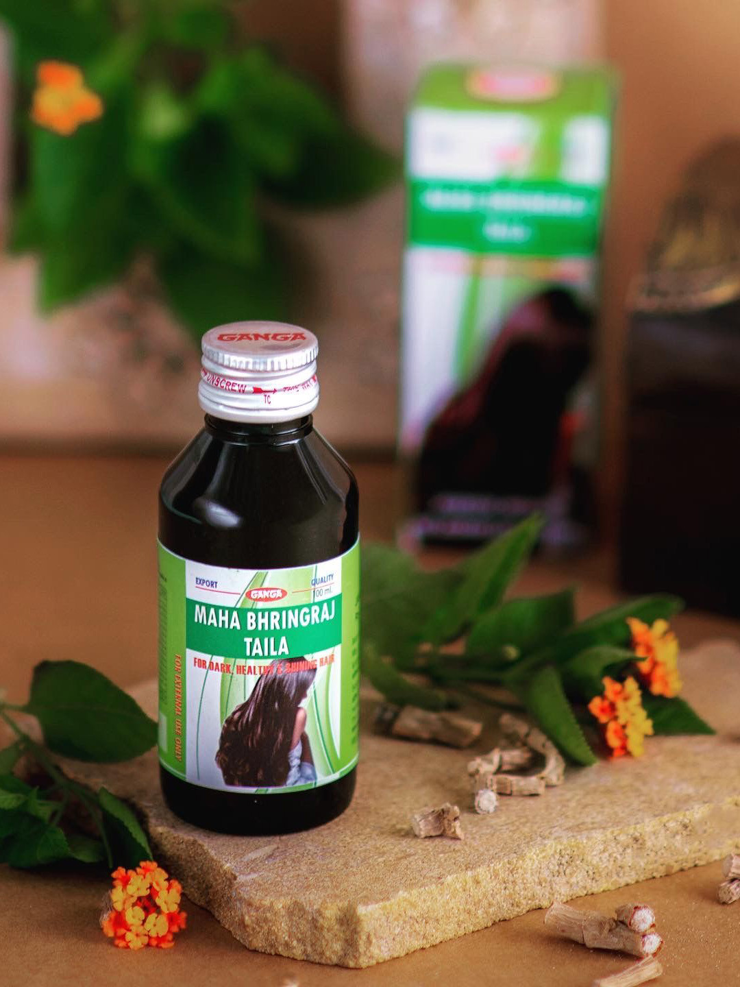 Ganga Maha Bhringraj Taila Hair Oil- 100 ml