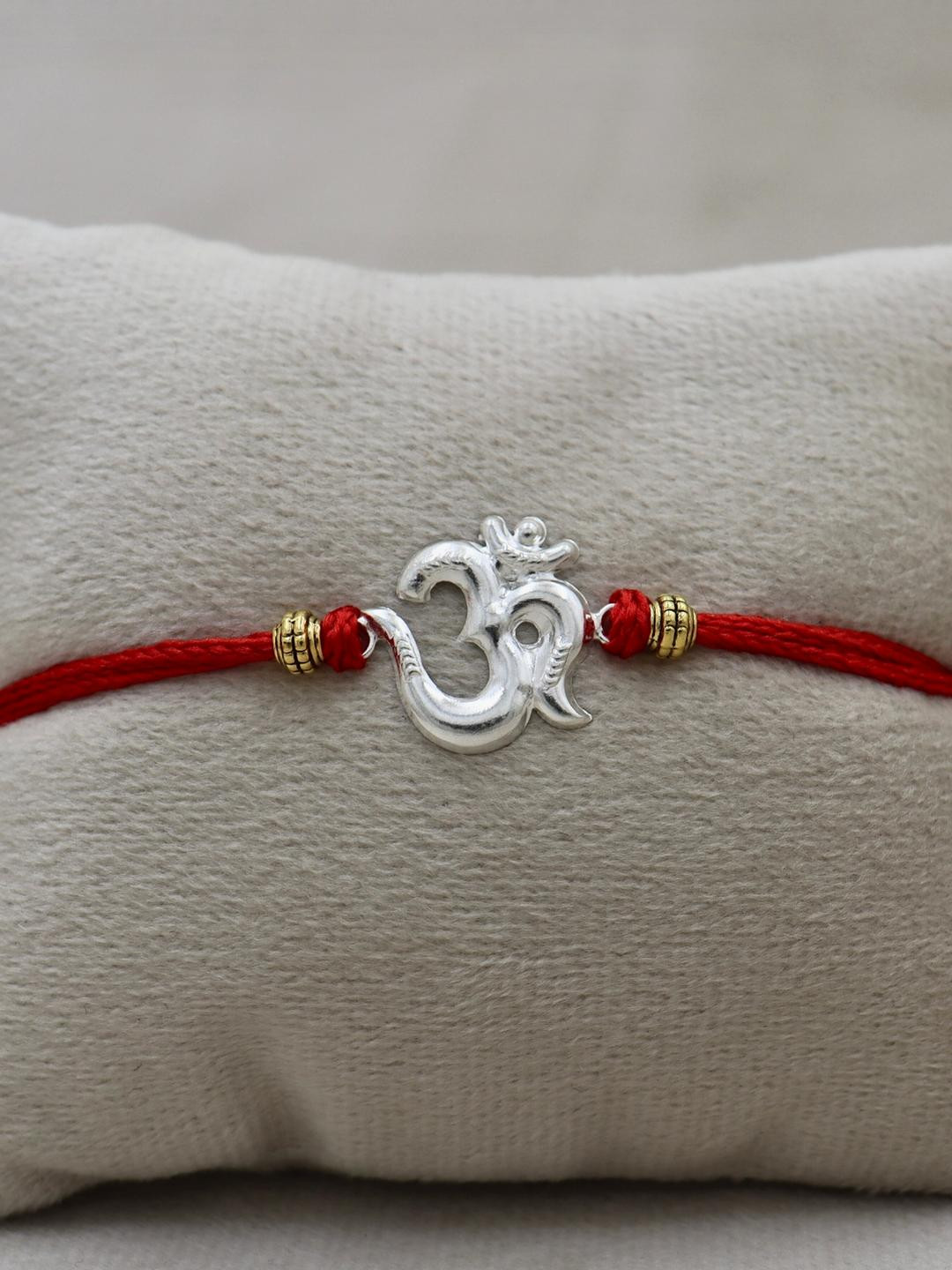 RANA SILVER RAKHI Thread Rakhi