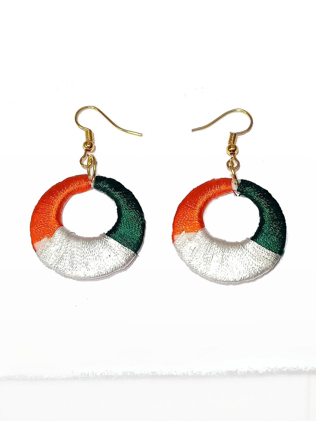 Adhira's Women Orange Earrings