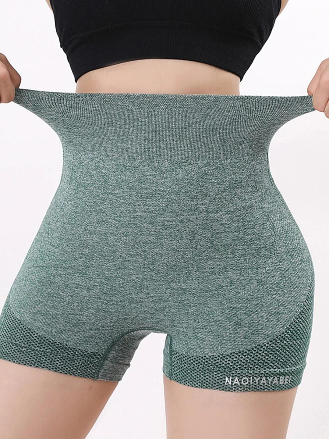 RUPRETOZ Women Green Cotton Elasticated Shapewear