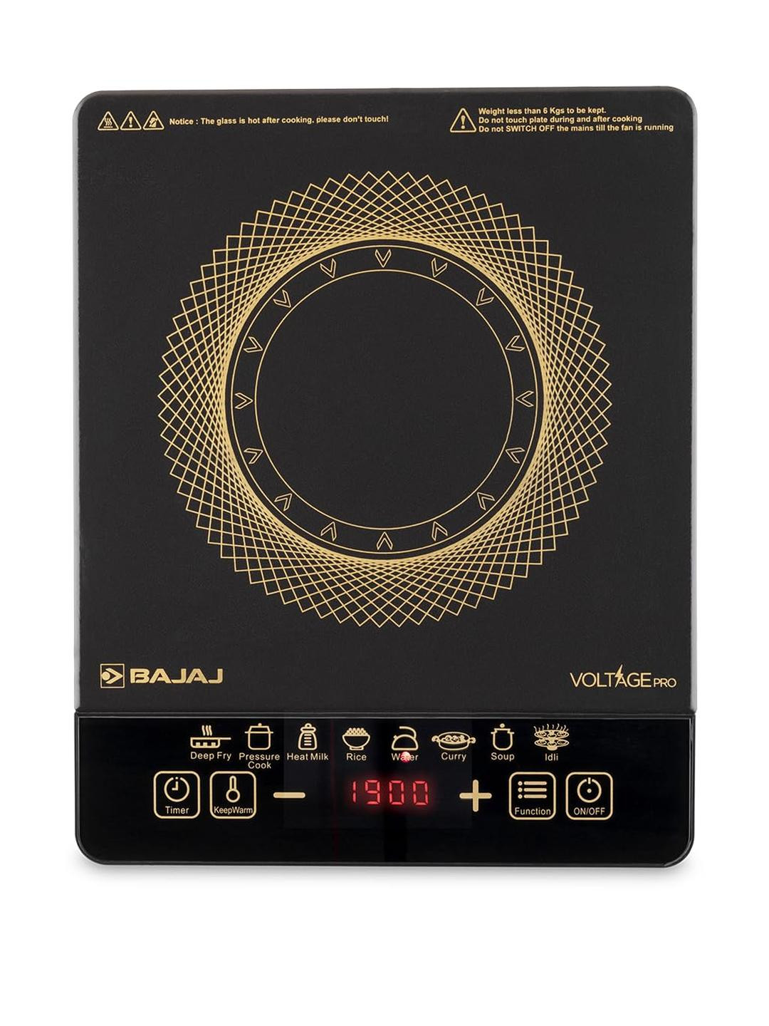 Bajaj Black ICX 190FS Induction Stove