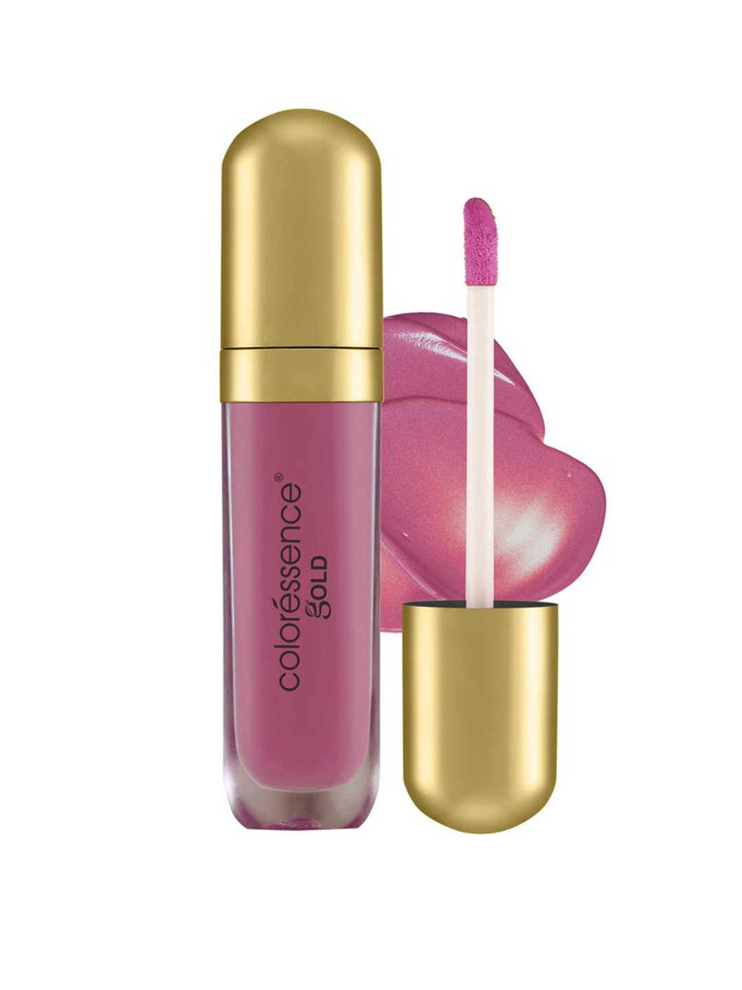 Coloressence Gold Long Lasting Semi Matte Lip Gloss - 8 gm - Dreamy Pink - LGM - 16