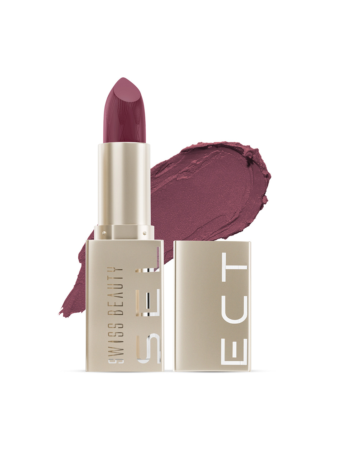 SWISS BEAUTY Select Creme Touch Lipstick with Vitamin E & Tea Tree - Pink Couture 05