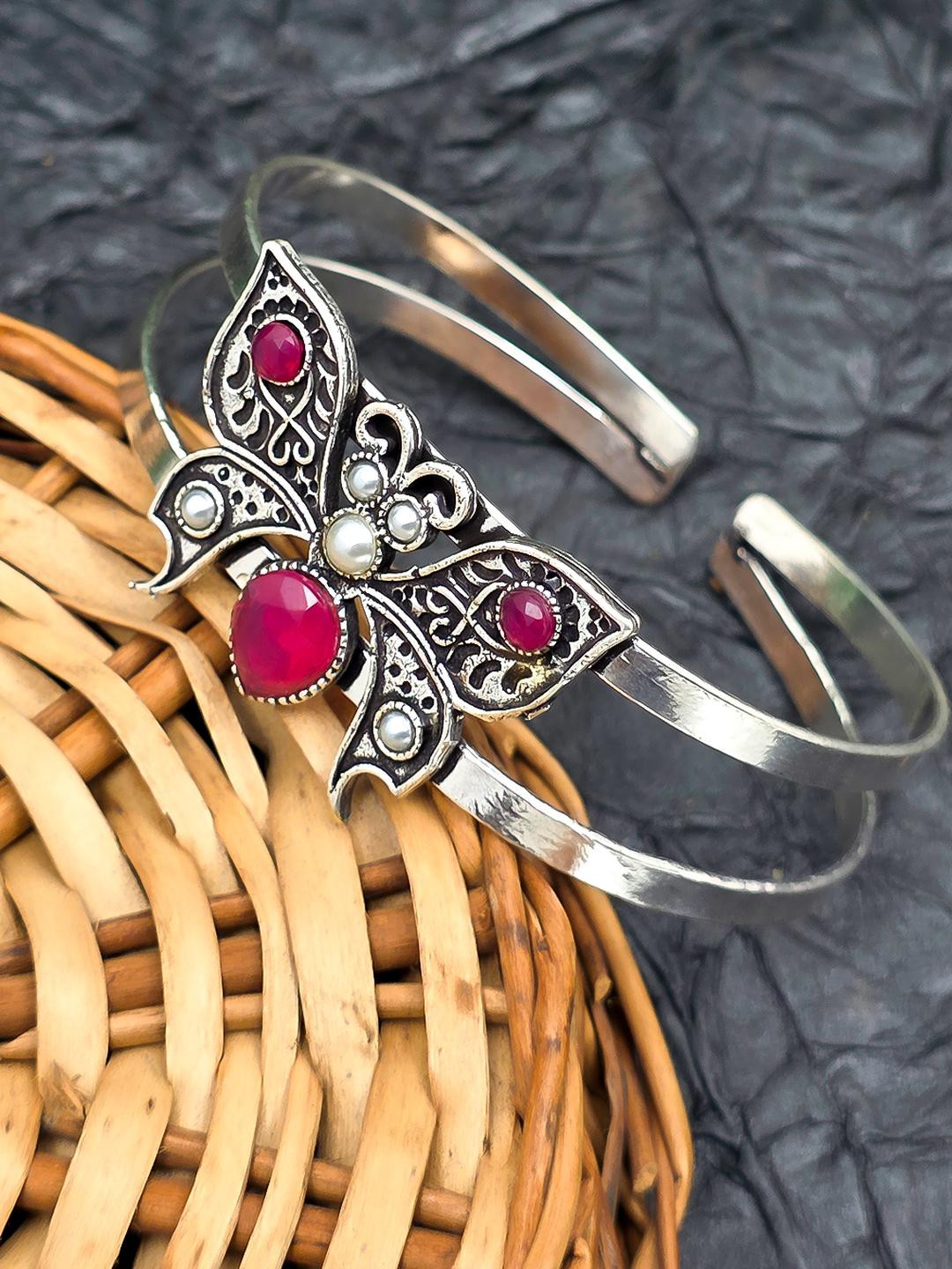 Oxy Jewels Women Red Bracelet