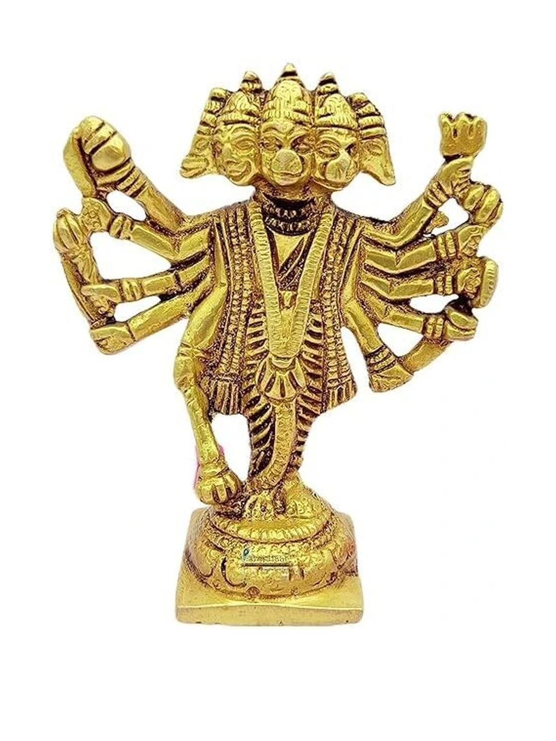 ASTRO-D Pure Ashtdhatu Panch mukhi Hanuman ji