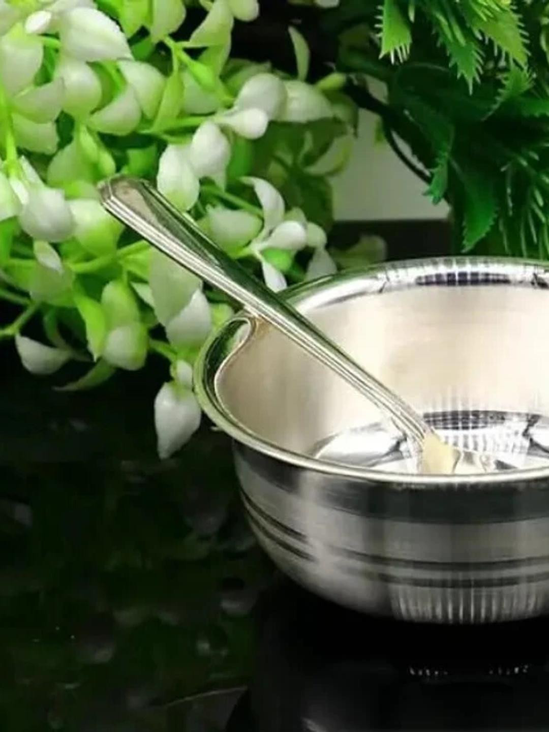 ASTRO-D katori 25gm with Silver Spoon 14gm.