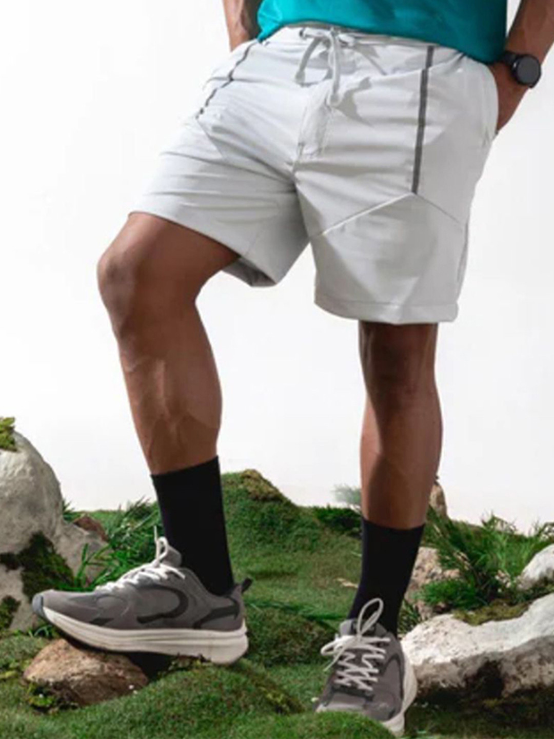 Xalt Life Men Regular Fit Mid-Rise Running Sports Shorts