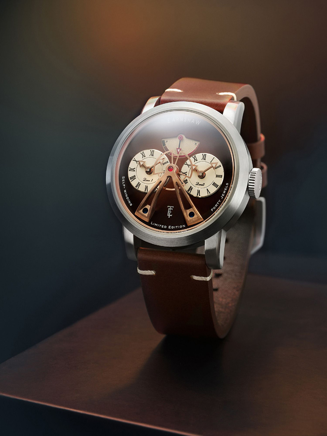 EARNSHAW Beaufort  Men Dial & Straps Analogue Automatic Motion Powered Watch ES-8306-03