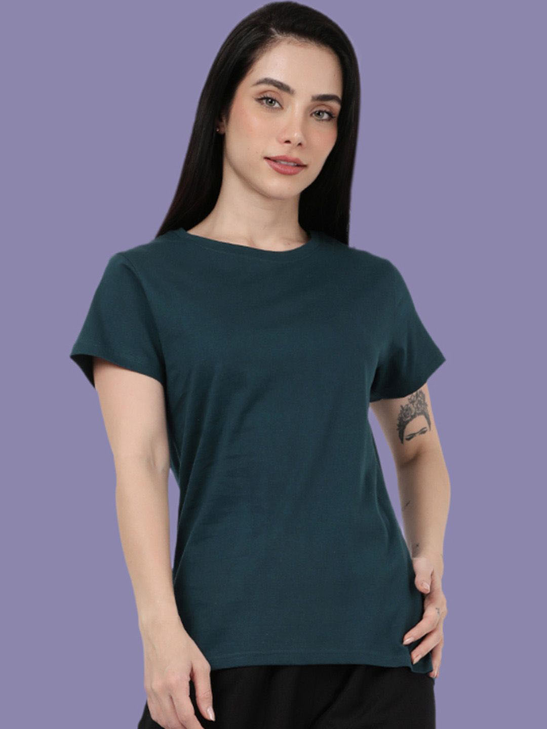 Kryptic Relaxed Fit Pure Cotton Lounge T-Shirt