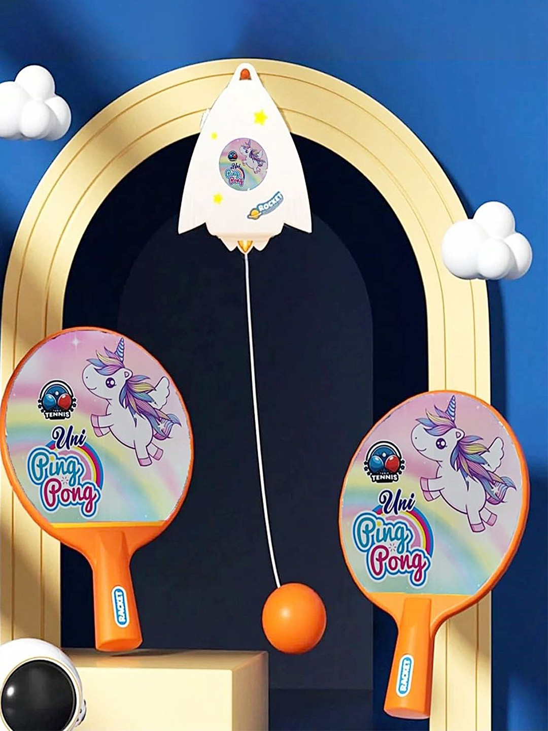 MUREN Non-Allergic Racket Activity Toys and Games