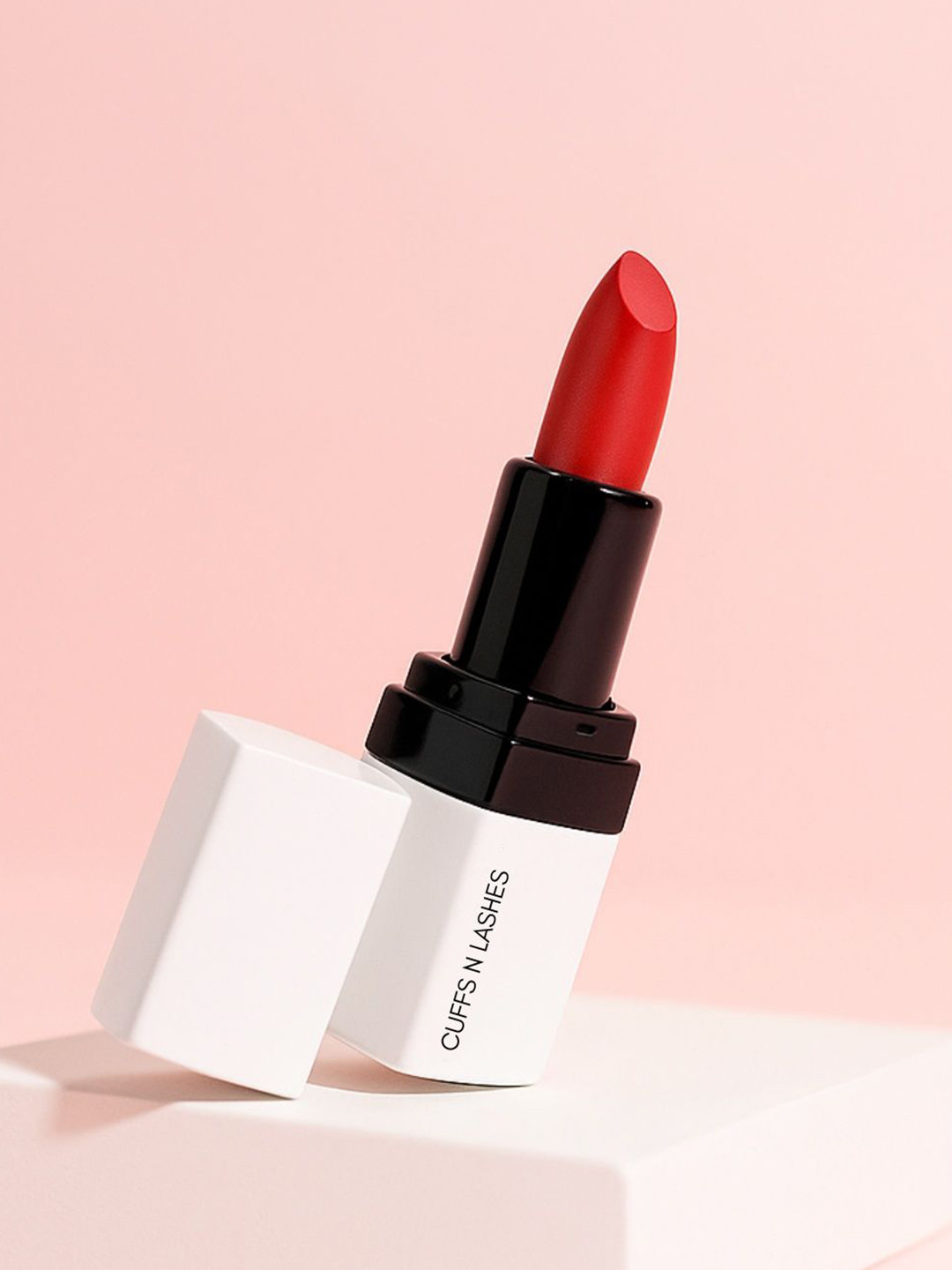 CUFFS N LASHES Doodle Lips Creamy Matte Lipstick With Shea Butter - Quirky Nude