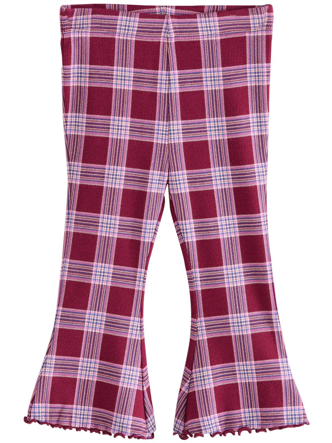 NEXT Girls Checked Flared Leggings