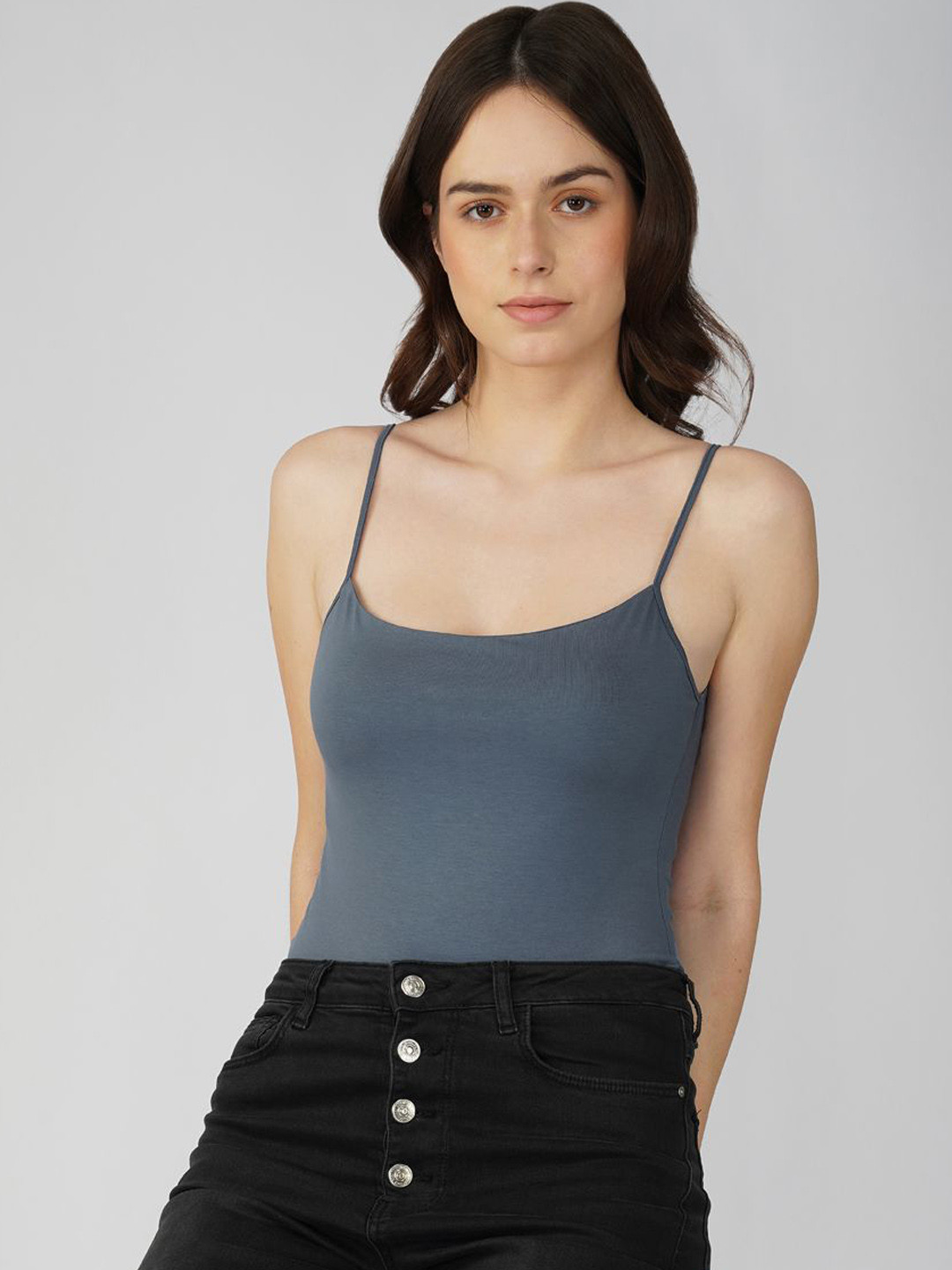 ONEWAY Slim Fit Shoulder Strap Bodysuit