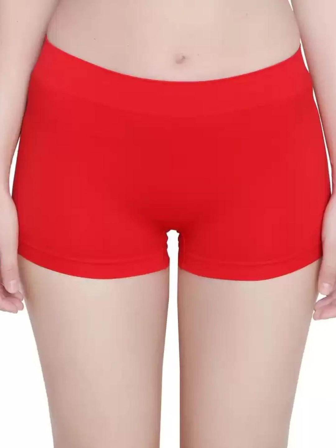 DHANDAI FASHION Mid-Rise Boys Shorts Briefs Boy Short Full P(Mo-2+Sng-1)Red