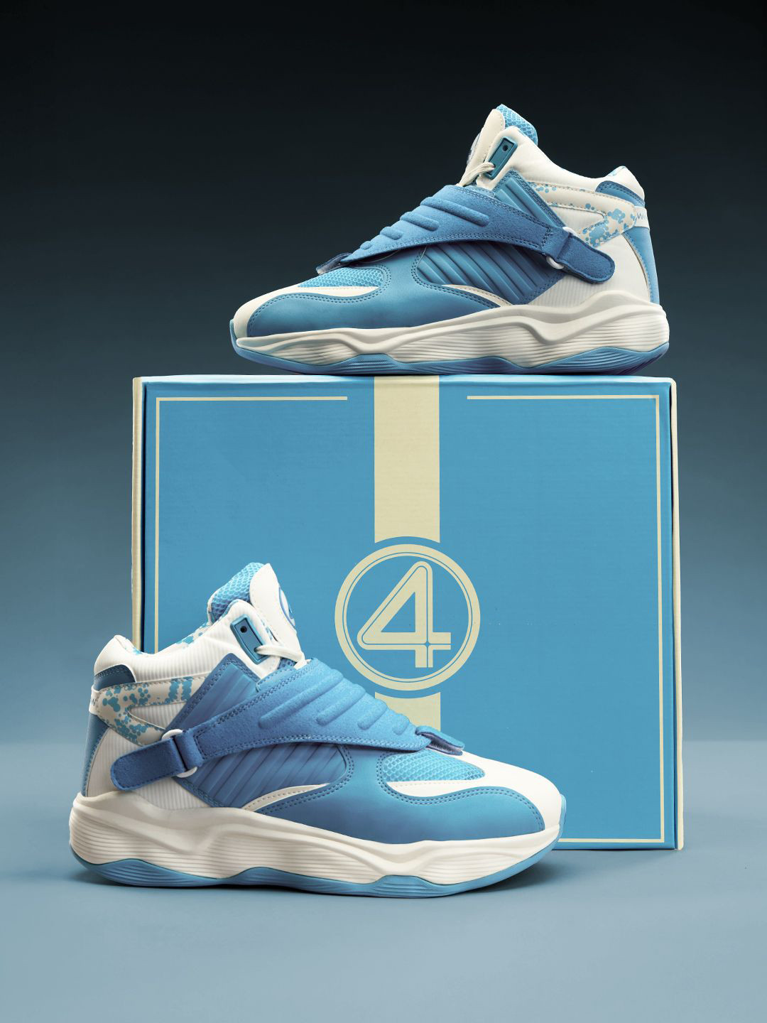 The Souled Store Men Fantastic 4 Quantum Step Sneakers