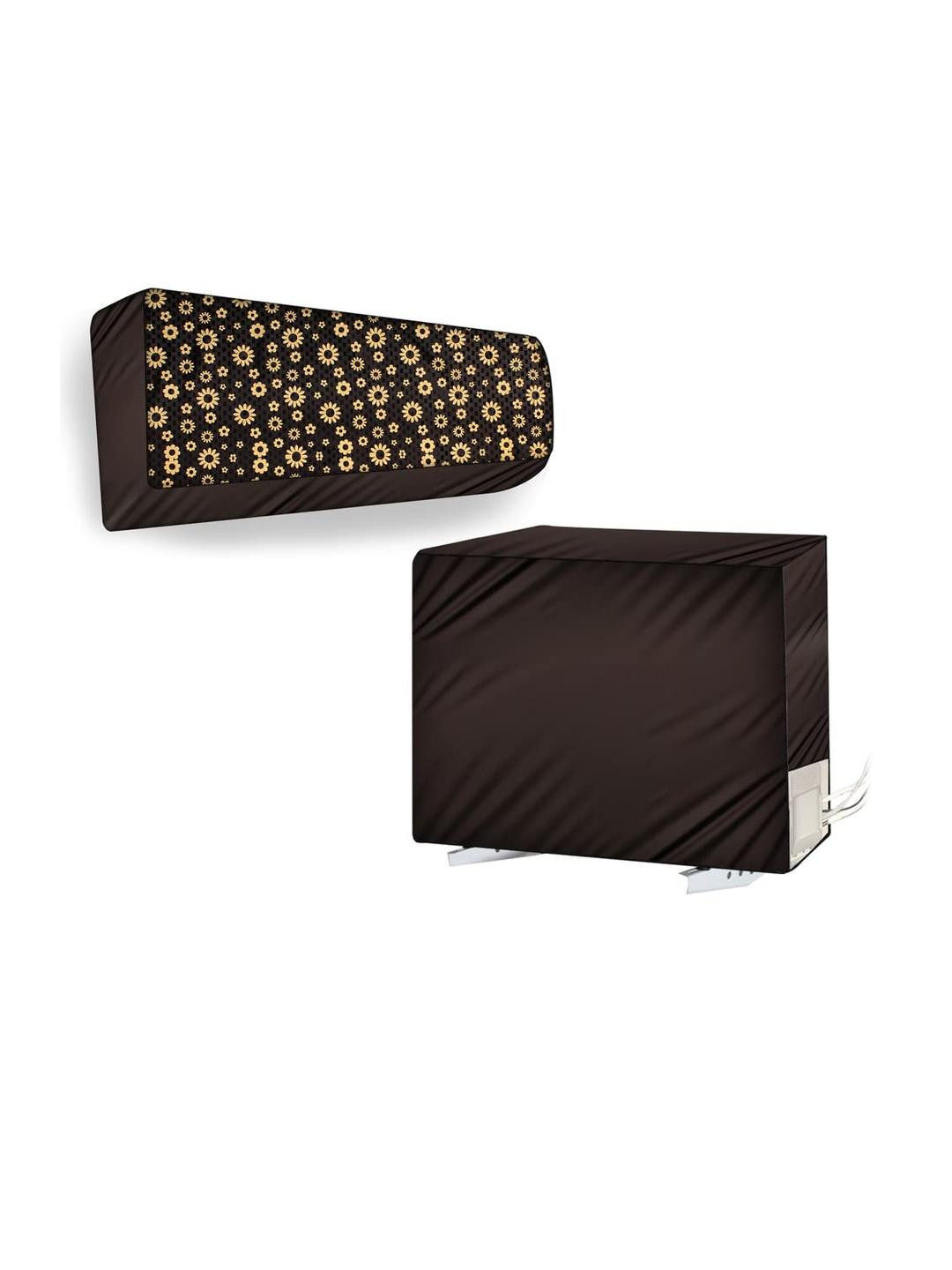 The Furnishing Tree Split AC Cover set of Indoor and Outdoor Unit used for 0.8 Ton Daikin FTL28 Flo