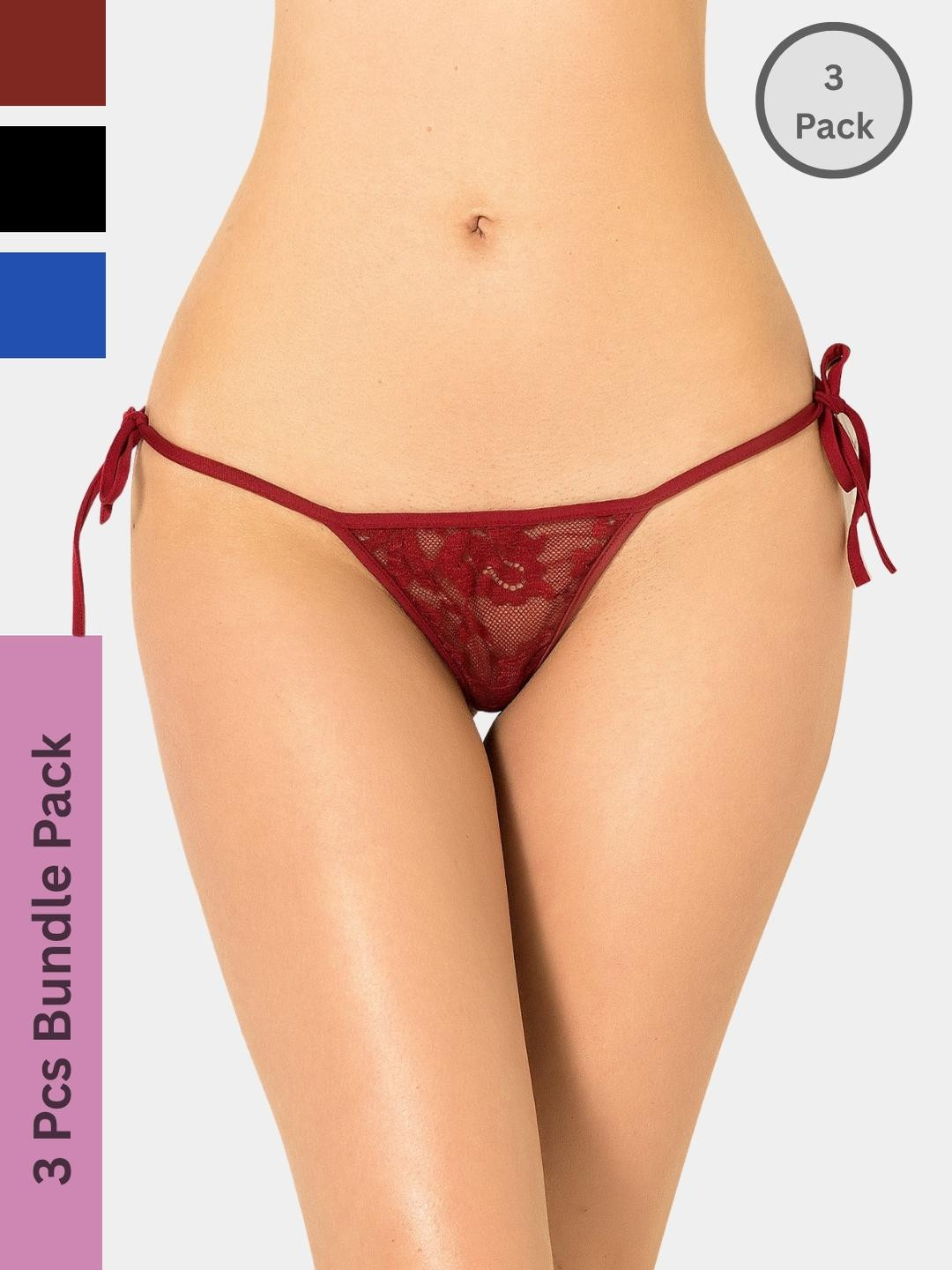 ZERJAMA Women Black Briefs