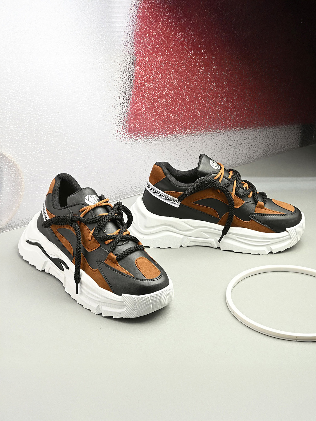 K Footlance Men Non-Marking Running Shoes