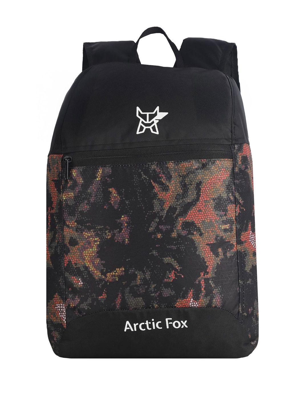 Arctic Fox Unisex Brand Logo Printed Ergonomic Strap Tuition Backpack
