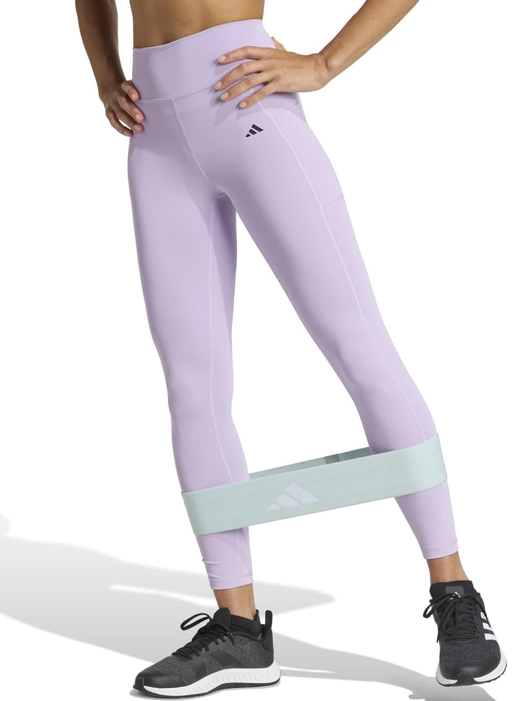 ADIDAS Optime Stash Women High-Rise Ankle Length Tights