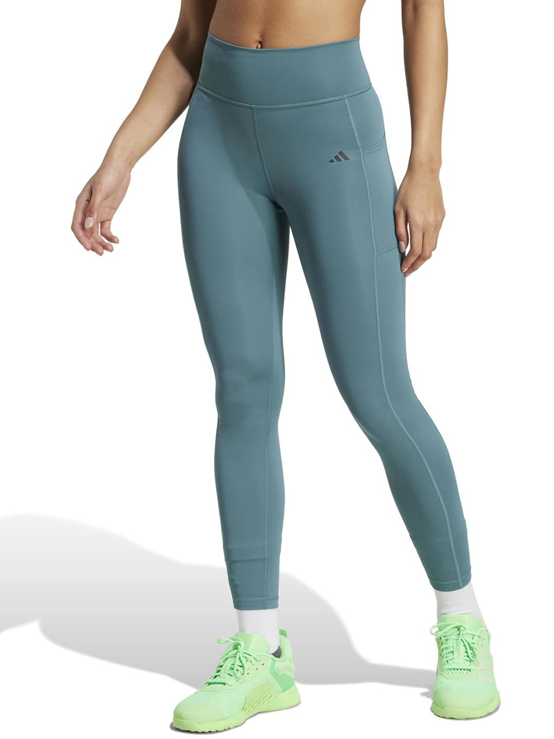 ADIDAS Optime Stash Ankle-Length Sports Leggings
