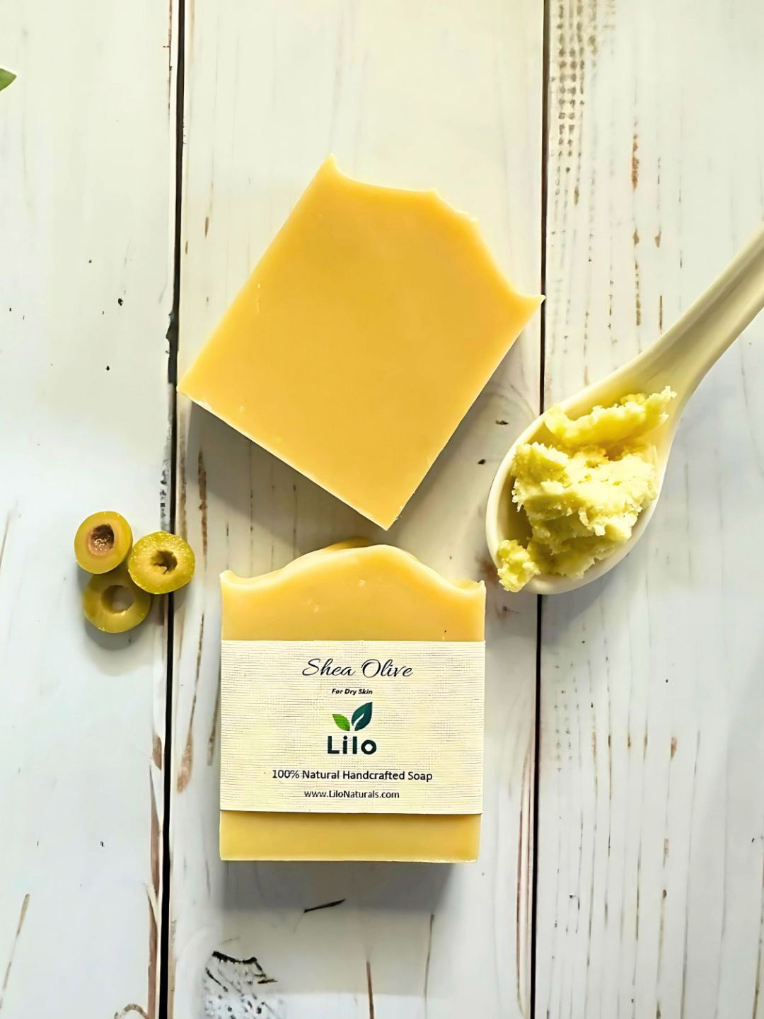 Lilo Naturals Shea Olive Soap Bar - 115 g