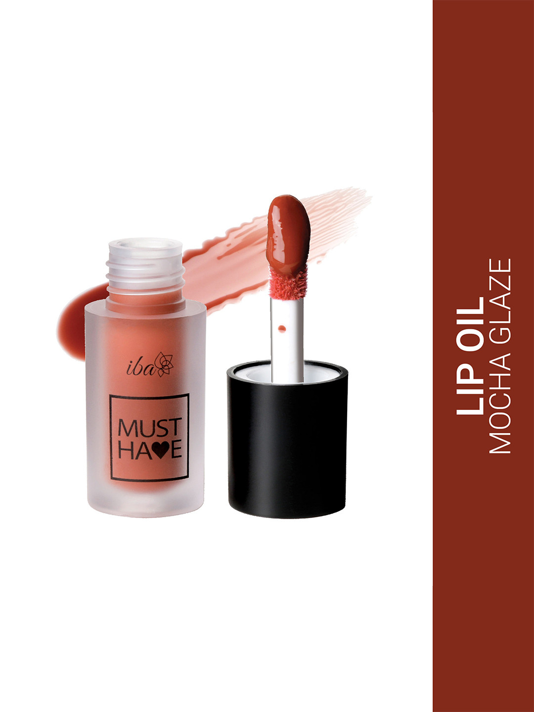 Iba Must Have High Shine Lip Oil with Vitamin C - 2.6 ml - 02 Mocha Glaze