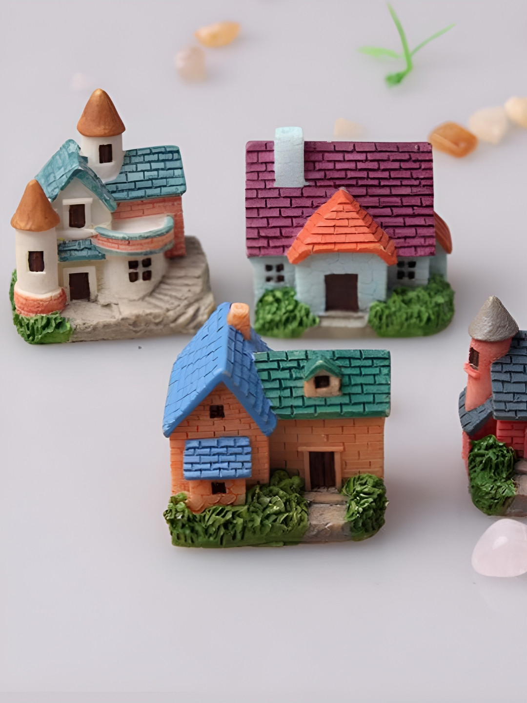 Ascension Pack of 4 Miniature Toy Huts