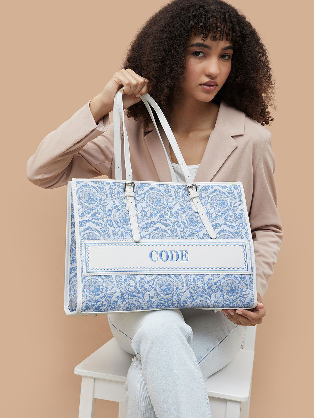 CODE by Lifestyle Shopper Shoulder Bag With Tasselled