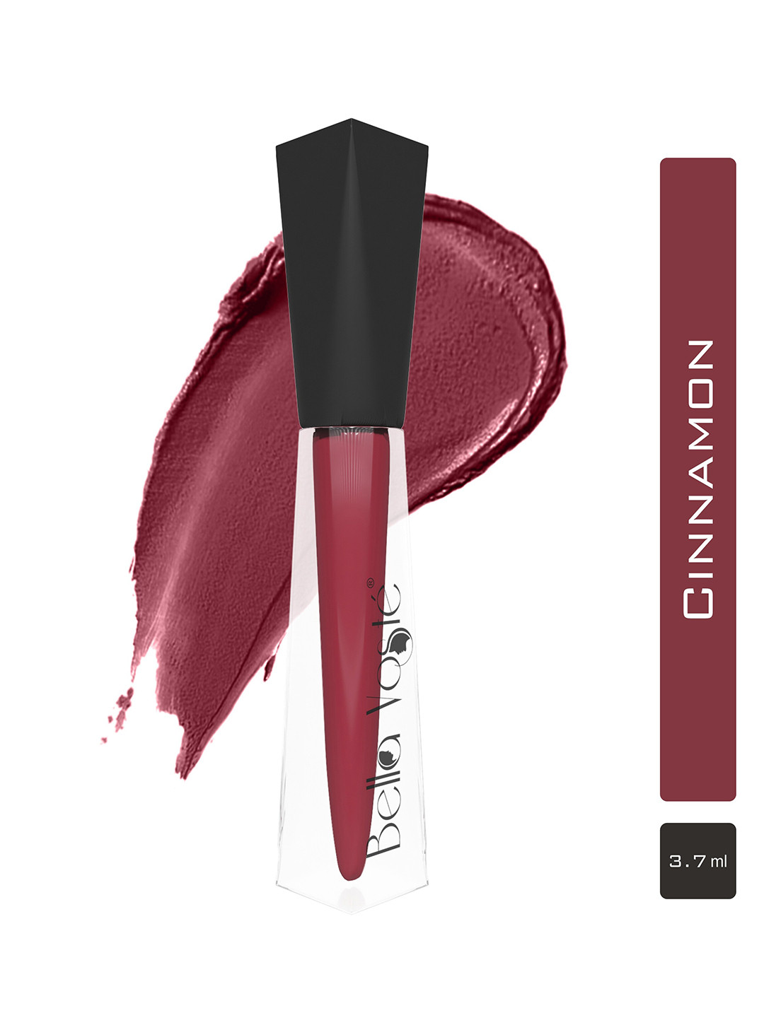 Bella Voste Women Maroon Ulti-Matte Liquid Lipstick- Cinnamon 04