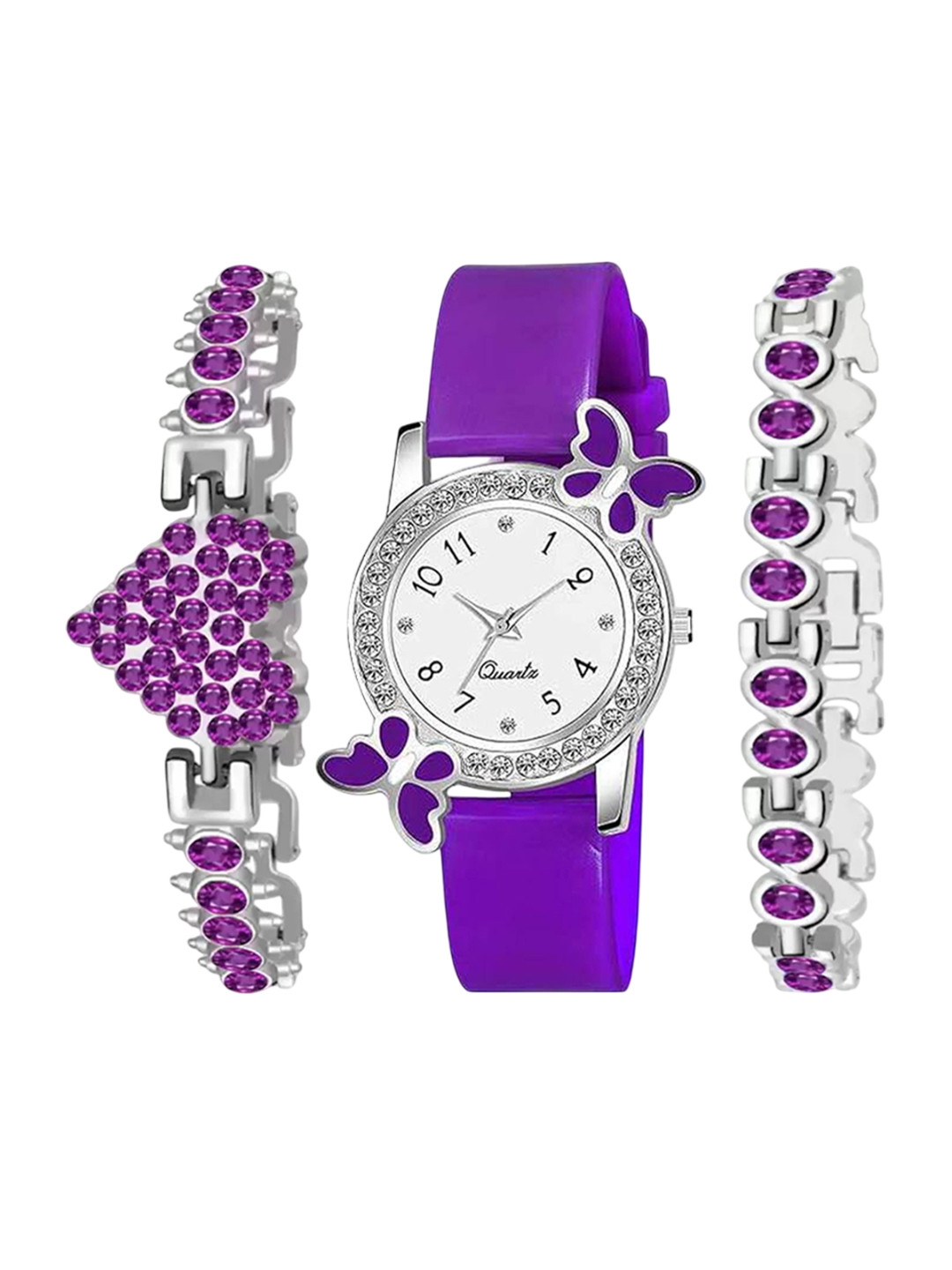 THE SHOPOHOLIC Girls Watch Gift Set