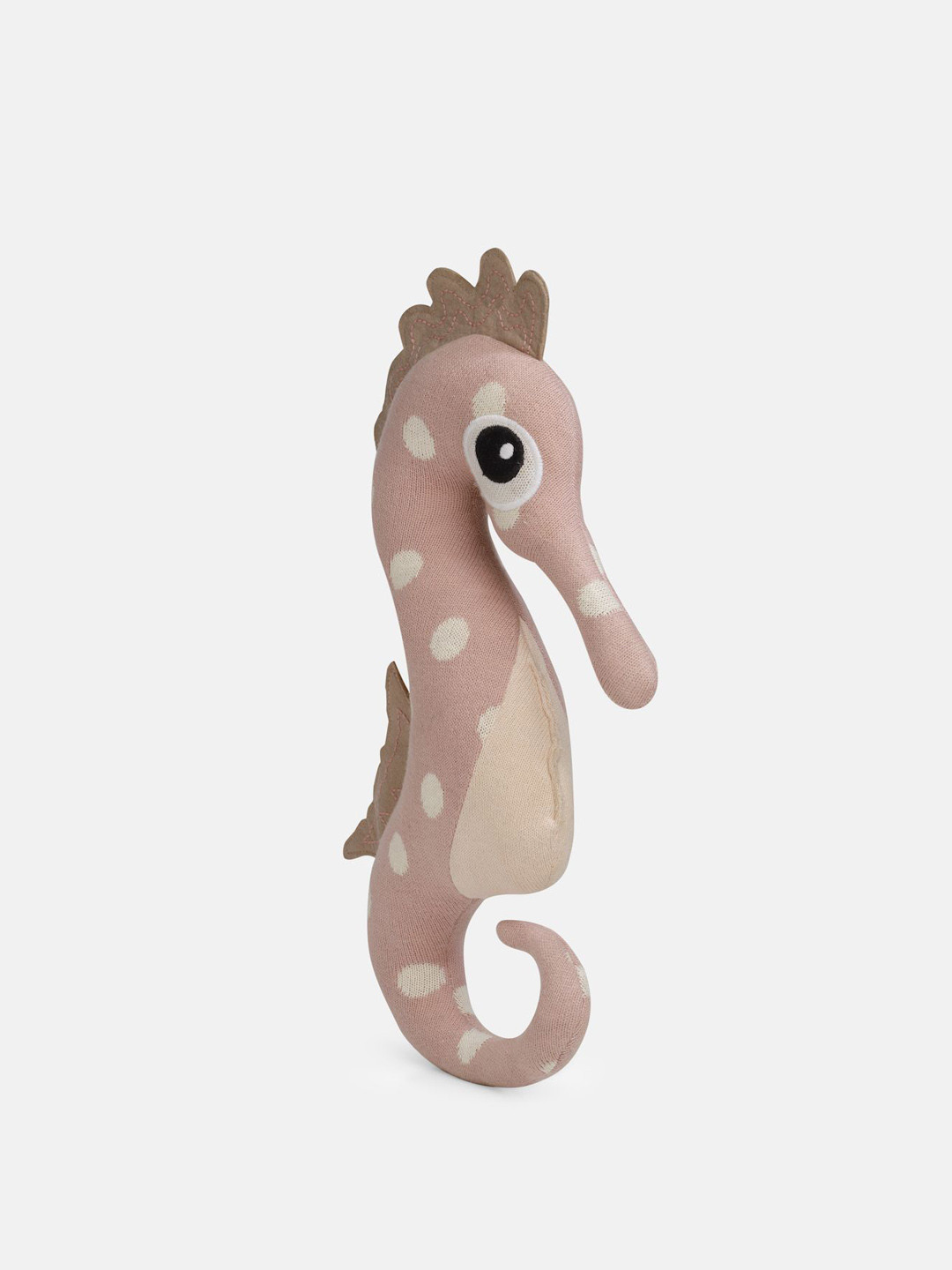 THE BABY TRUNK Kids Polyfill Filled Non-Allergic Blush Pink Sea horse Soft Toy