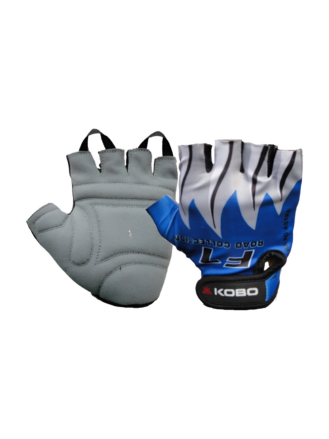 KOBO Adjustable Strap Soft Padded Cycling Gloves