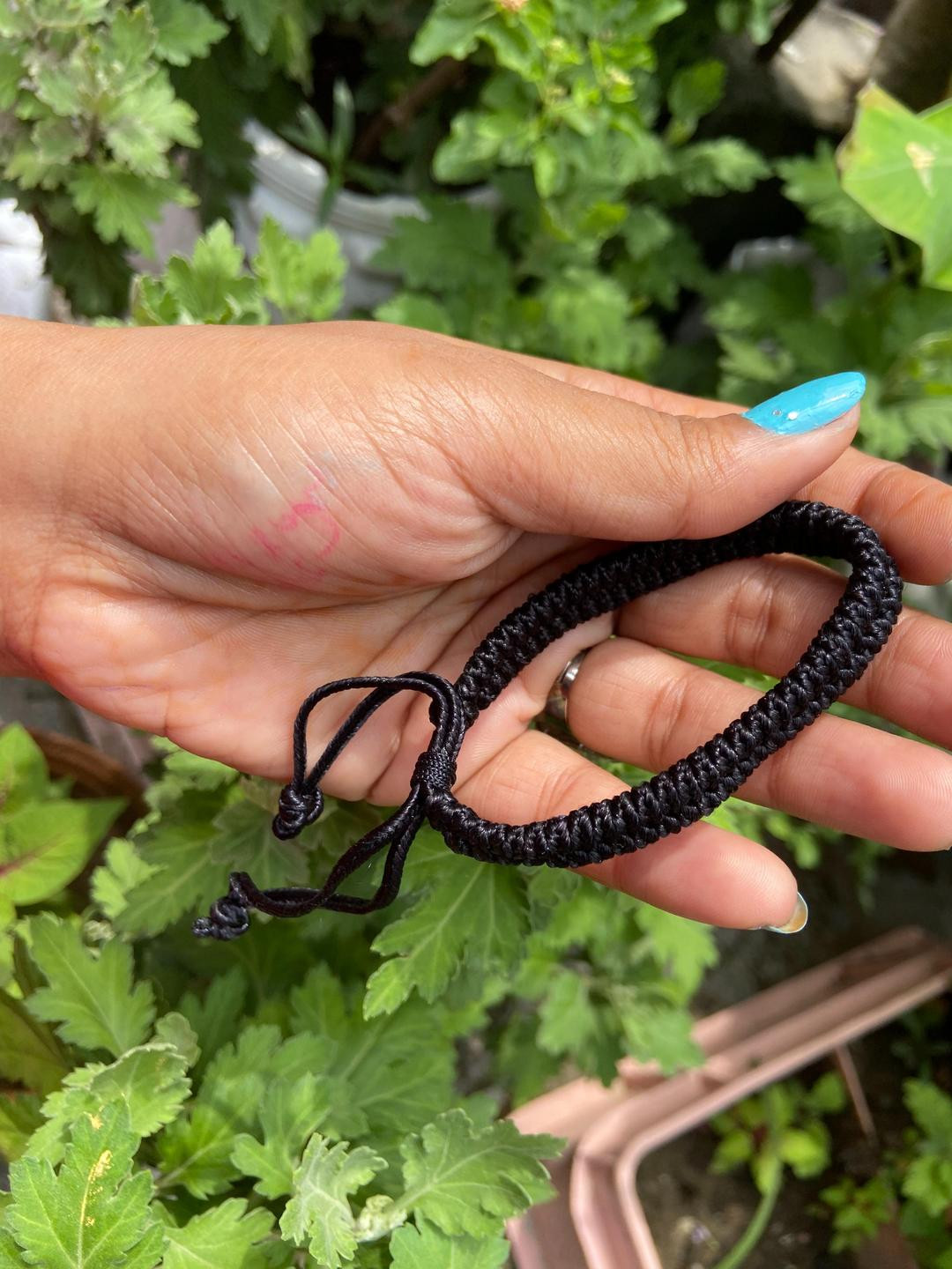 Psight Black Braided Bracelet