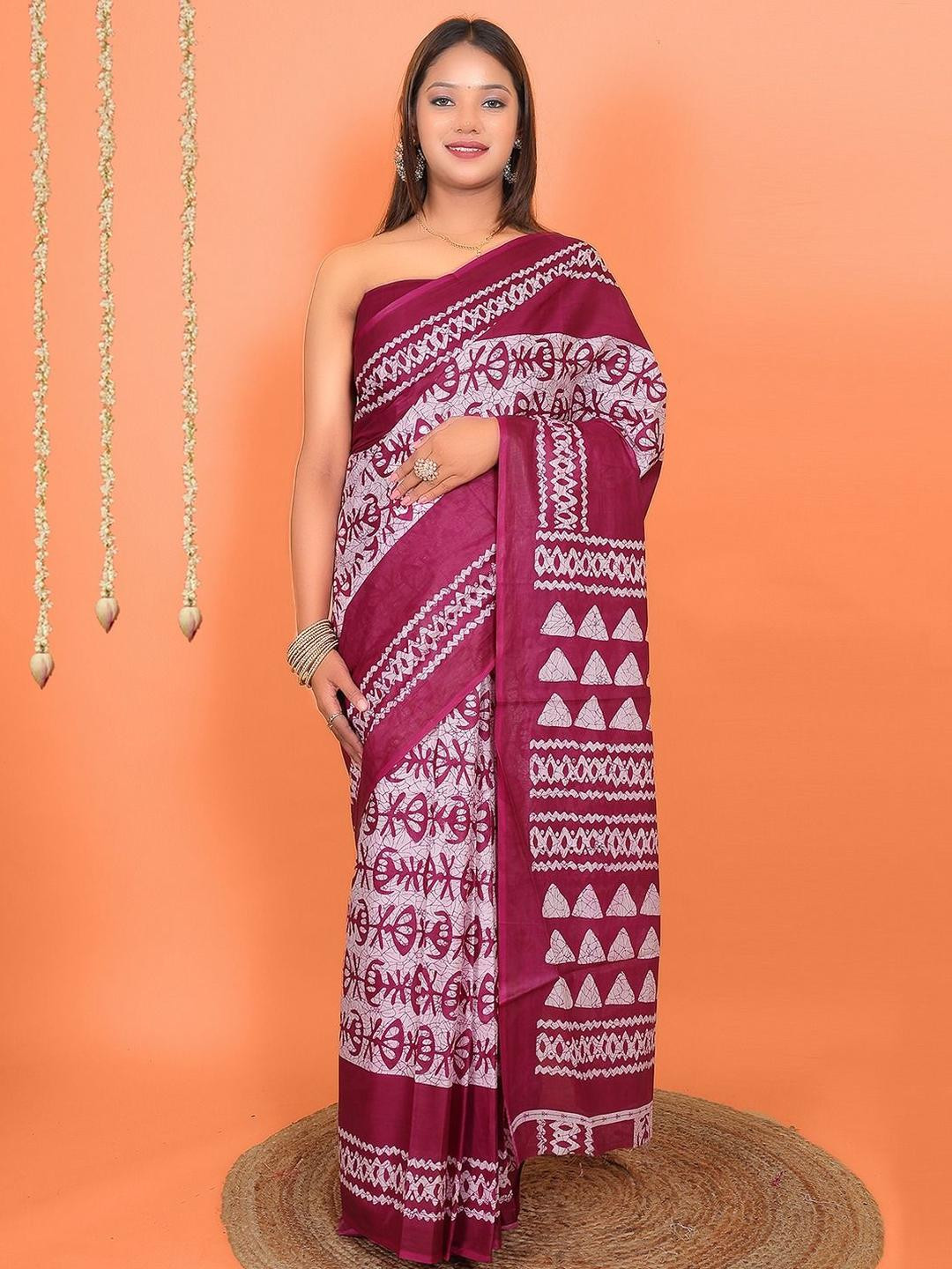 Ravi Janki Suit & Sarees Pure Cotton Saree