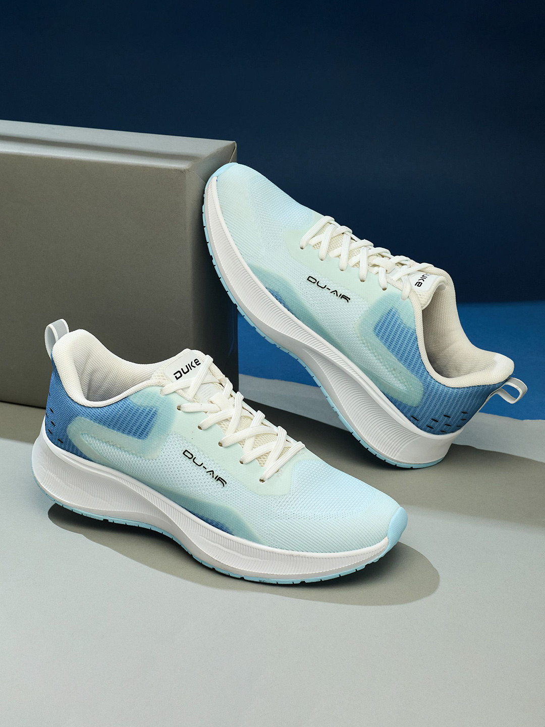 Duke Du-Air Men Textile Running Shoes