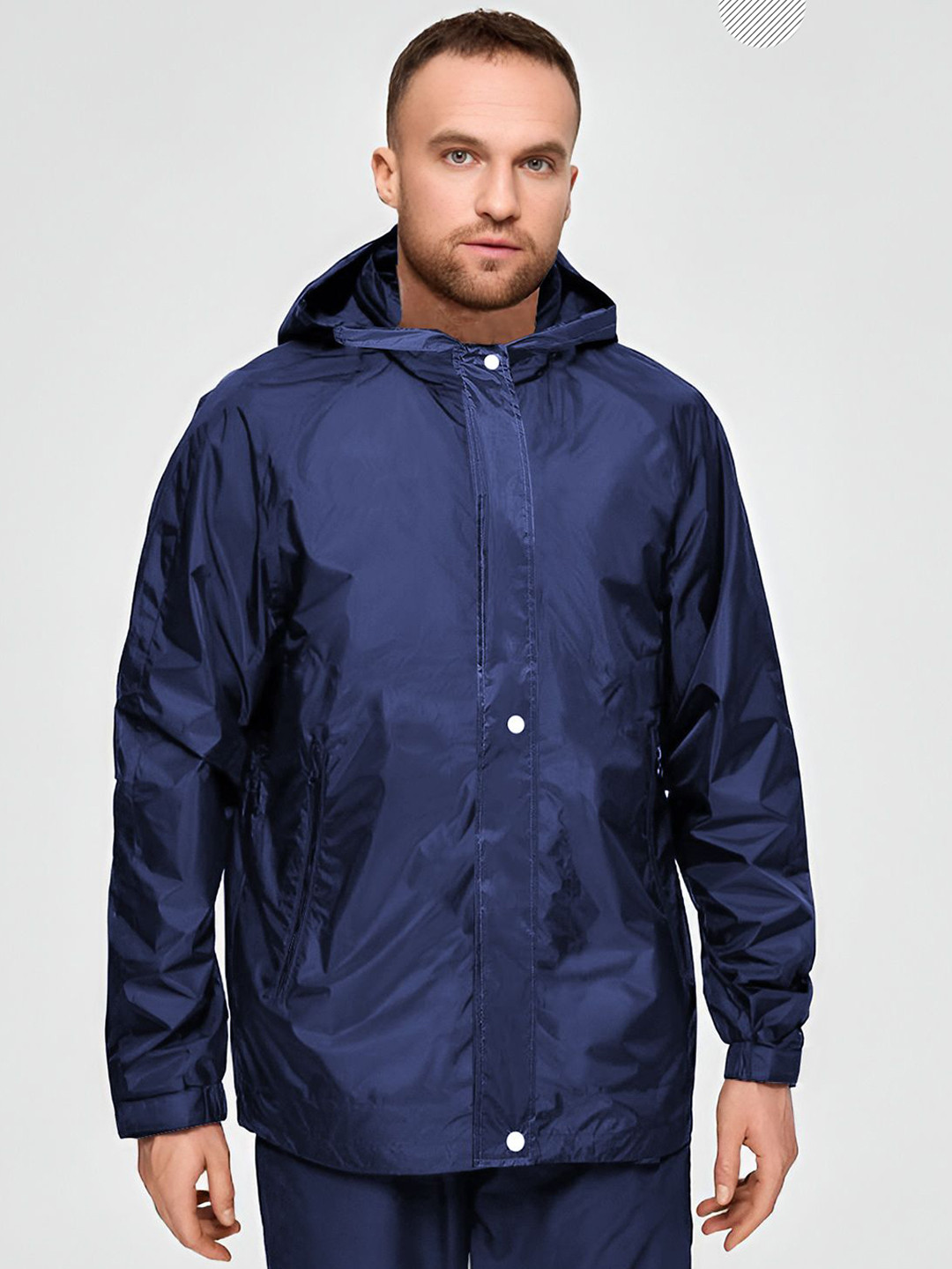 CAMISON Hooded Fabulous Reversible Raincoat