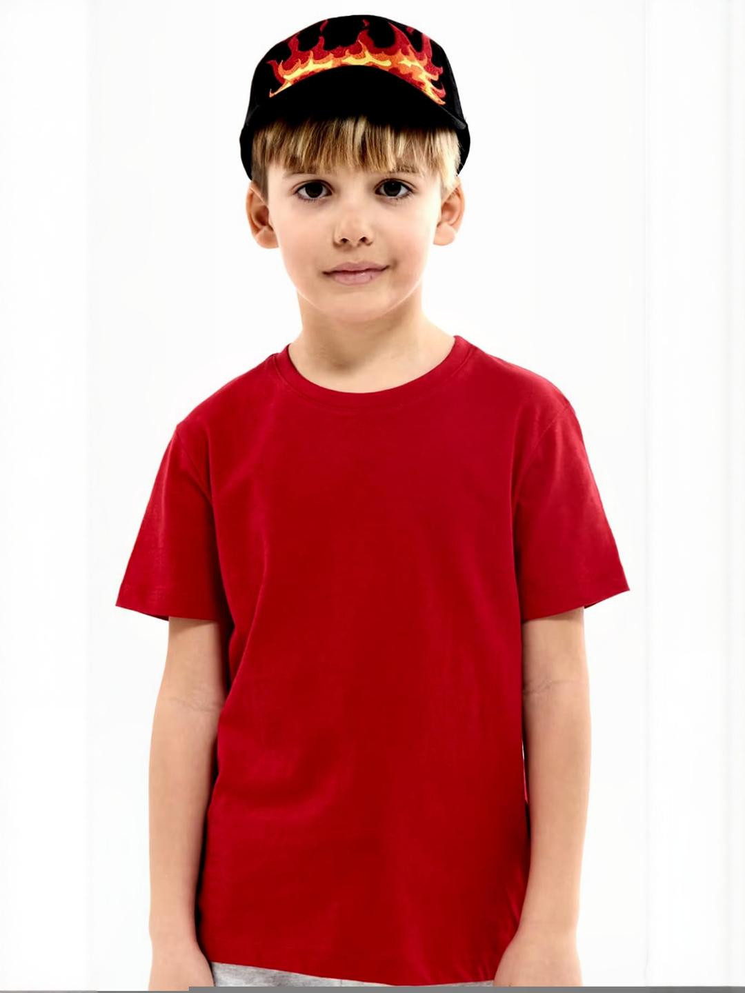 Double F Feel The Fashion Boys Red Tshirts