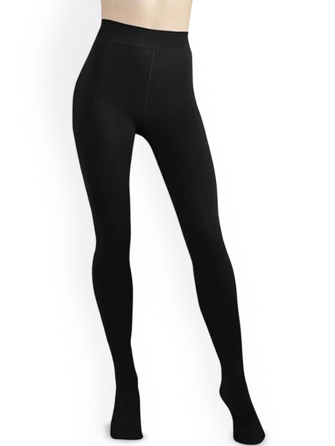 SHOPPY VILLA Skinny Fit Mid Rise Soft Touch Warm Stockings