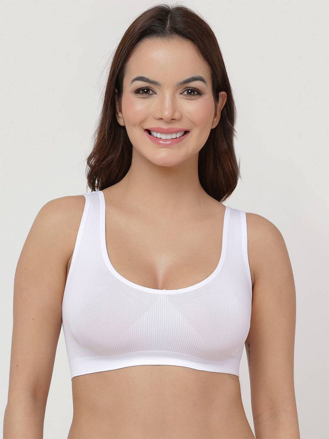 BROKE BRAND Women Full Coverage Non-Padded Workout Bra