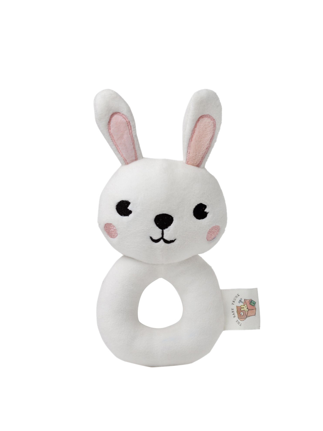 THE BABY TRUNK Kids Bunny Handheld Rattle Non-Allergic Learning and Development Toys