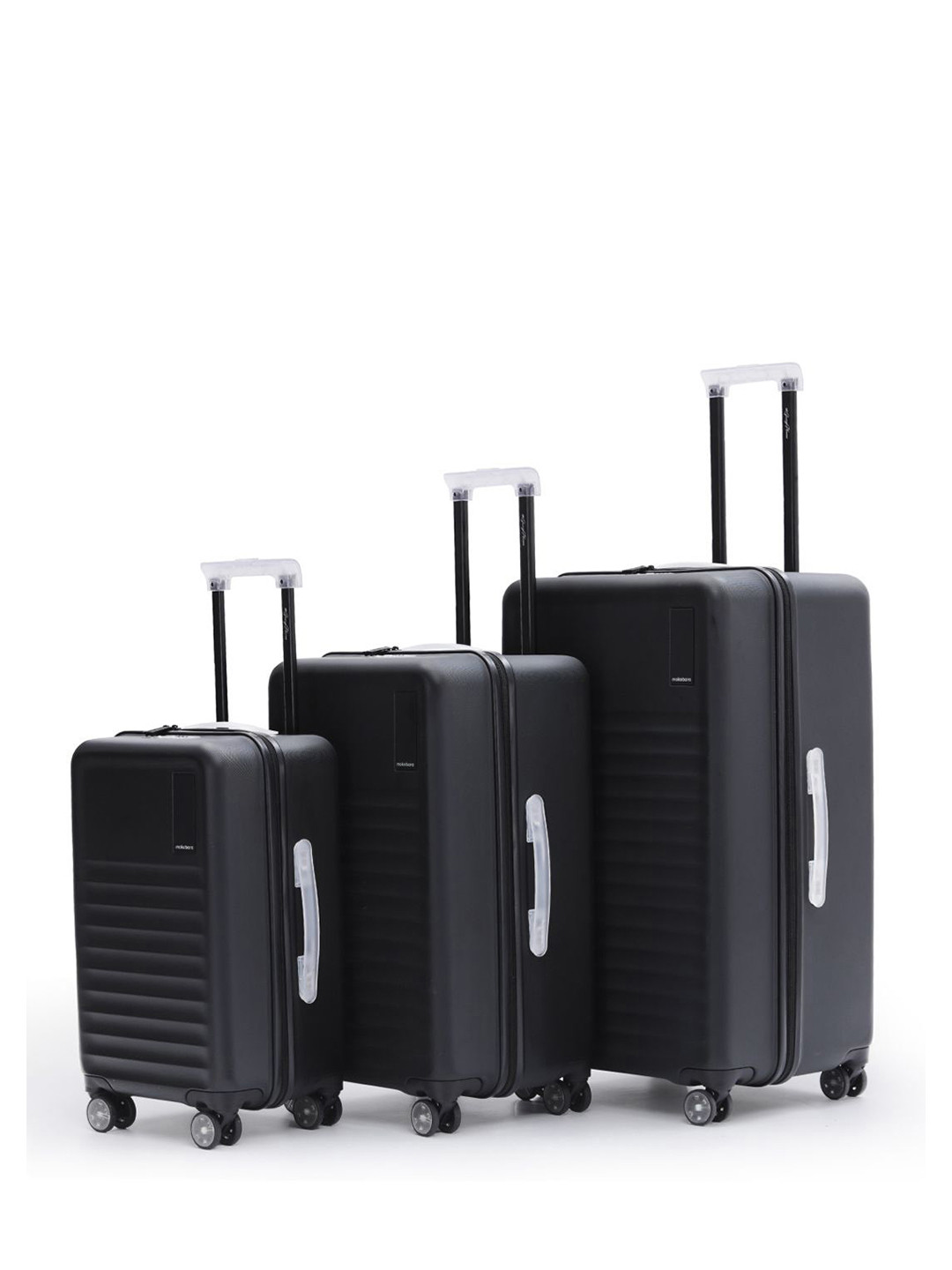 MOKOBARA The Aisle Trunk Set Of 3 Textured Hard-Sided Trolley Bags