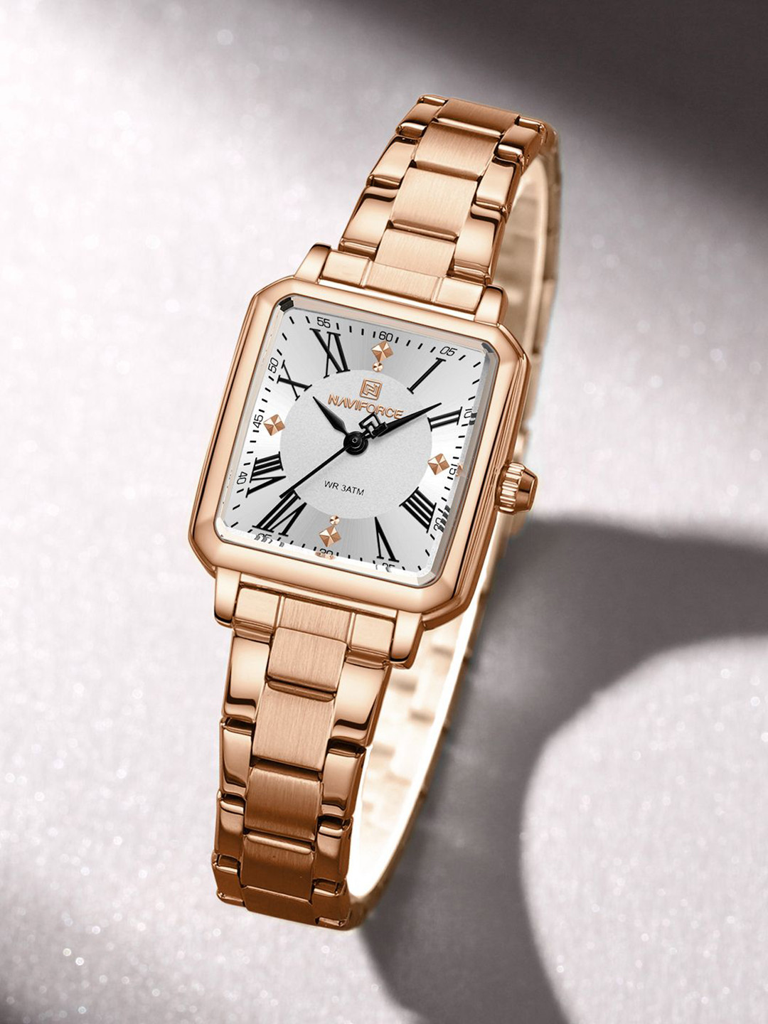 Naviforce Women Textured Dial Analogue Watch NF5065_RG W