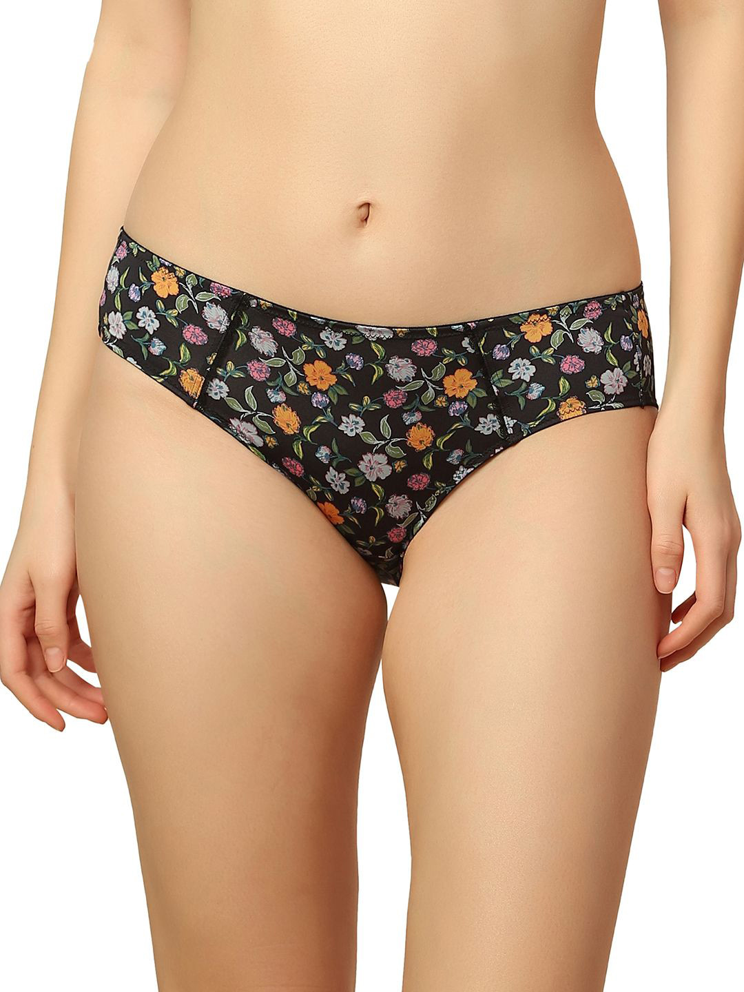 Triumph Floral Printed Mid-Rise Medium coverage Hipster Briefs 756I407 M9 M