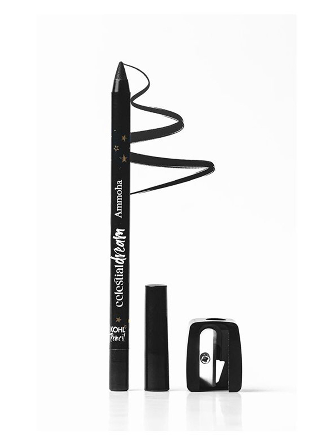 Ammoha Cosmetics Waterproof Kohl Pencil - Black