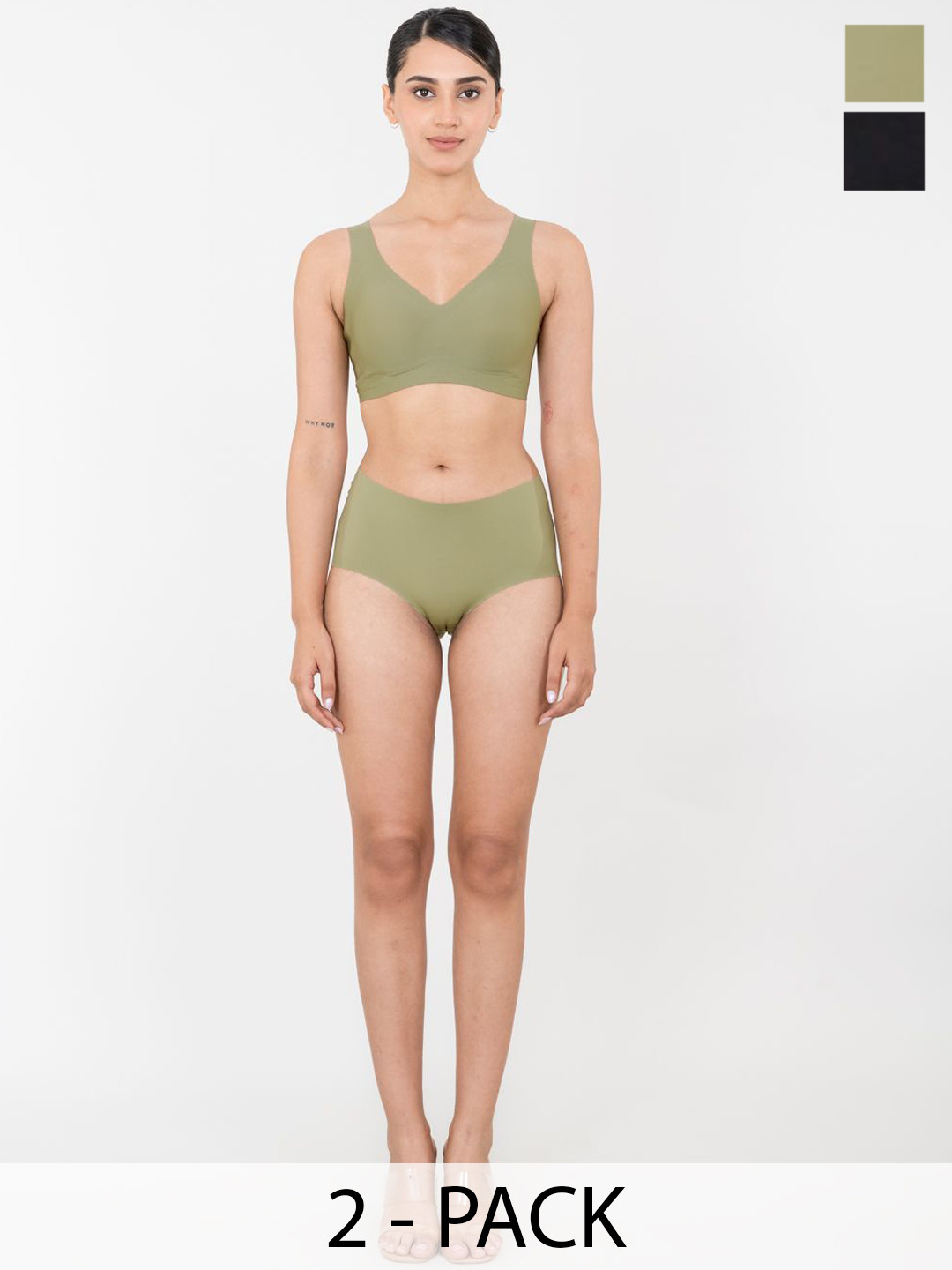 Shapercult Pack of 2 Airseries Seamless Briefs