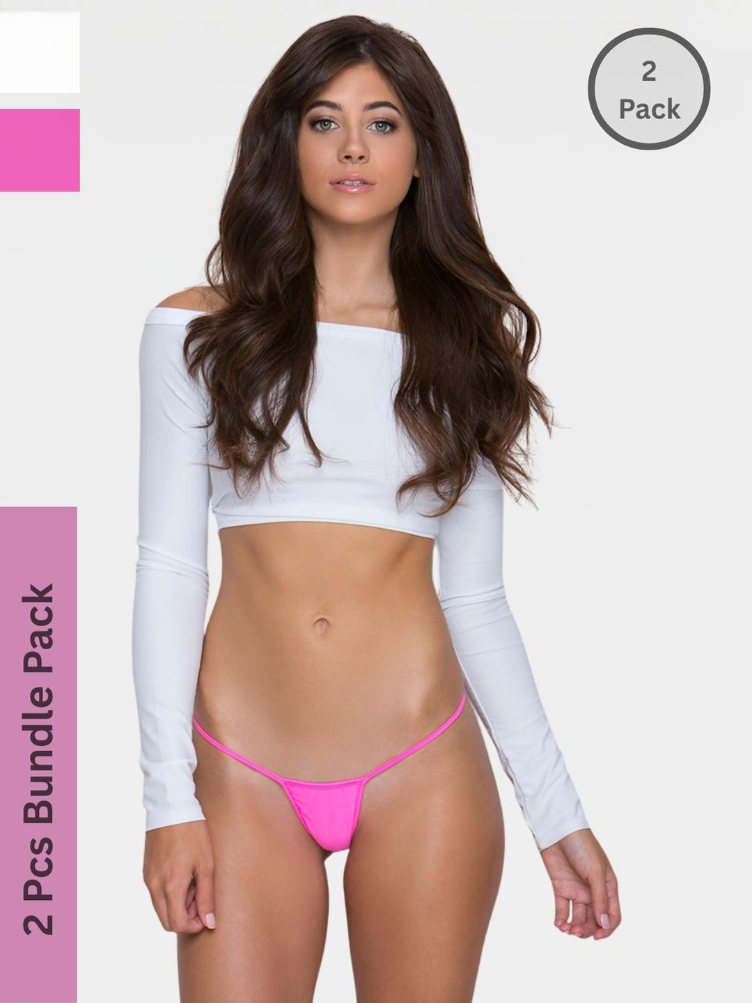 Ribald The Neech Women White Briefs